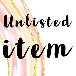 Unlisted item‎